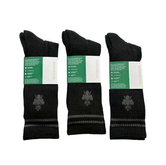 Bombas Underwear & Socks Bombas Unisex Bundle 3pk Black Calf Socks
